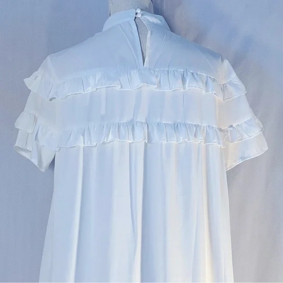 Boho White Dress - Picture 7 of 10